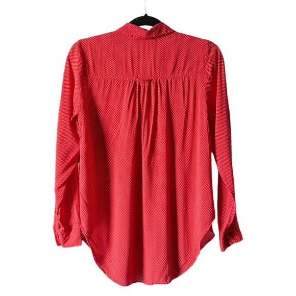 Maeve | Matilda Red & White Polka Dot Tunic Blouse - Picture 9 of 11